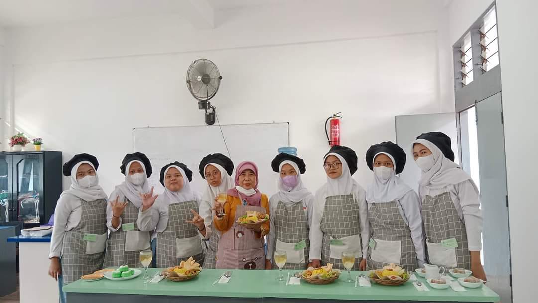 Ujian praktik pengolahan  makanan