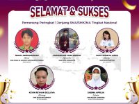 Juara 1 Tingkat Nasional Indonesian Youth  Science Olimpics